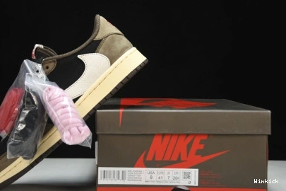 JORDAN AIR CQ4277-001 SCOTT DARK TRAVIS LOW MOCHA 1 0804